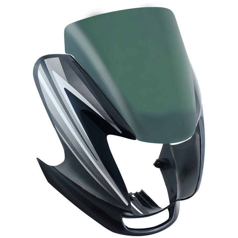 Headlight Visor Fit For Hero Passion Pro Digital Black (grey