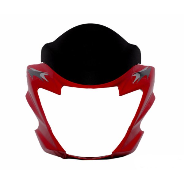 Headlight Visor Fit For Suzuki Hayate With Glass Meera Red