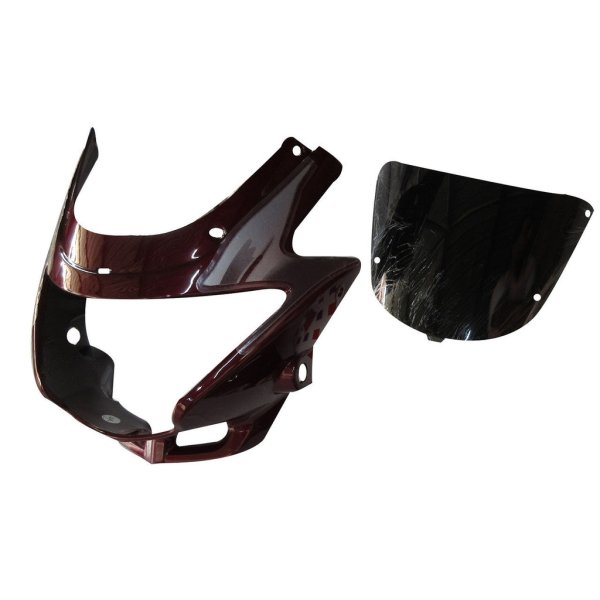 Headlight Visor Fit For With Glass Hero Glamour Old Model Palace Maroon