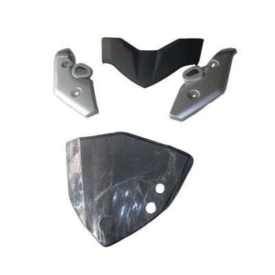 Headlight Visor Fit For Yamaha FZ Silver