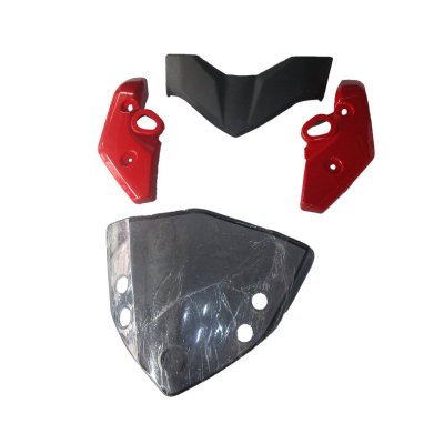 Headlight Visor Fit For Yamaha FZ Sports Red