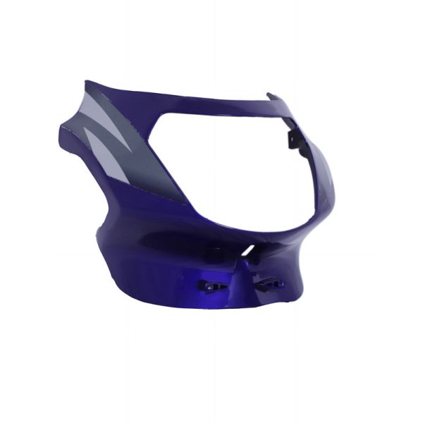 Headlight Visor With Glass Fit For TVS Victor GLX Excellent Blue