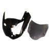 Headlight Visor Without Glass Fit For Hero CBZ Xtreme Type-1 Black**