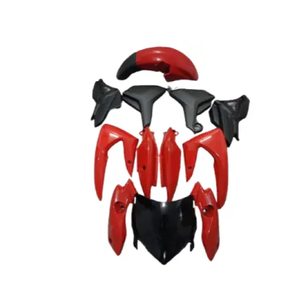 HERO HONDA HUNK BODY KIT (SPORT RED COLOR) - Raj Automobiles