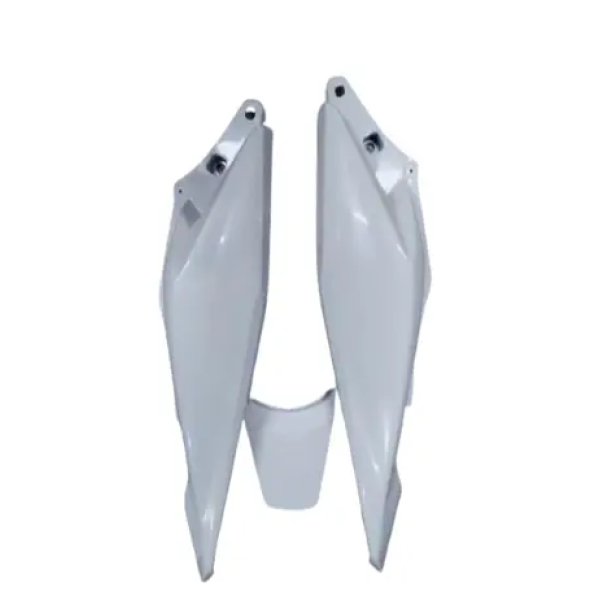 HONDA CB TRIGGER TAIL PANEL WHITE COLOR - Raj Automobiles