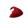 HONDA DIO OLD MODEL FRONT MUDGUARD (SPORT RED COLOR) - Raj Automobiles