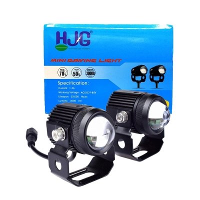 LIU HJG original Mini Drive LED Fog Light Bulb Lamp For Bike Dual Color
