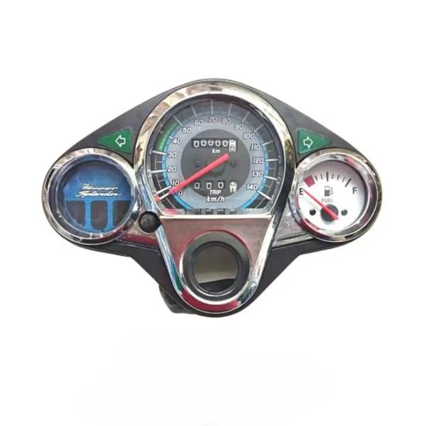 MUKUT Analog Speedometer for Hero Super Splendor New BS4 | i3s Model | Side Stand Sensor | BS4 Model