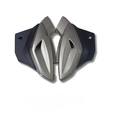 Side Panel for Bajaj Pulsar 150 | Digital Model | With Jaali | Silver