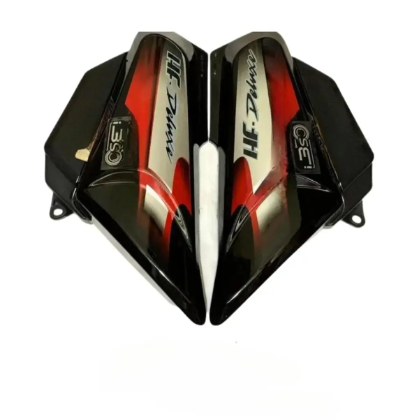Side Panel for Hero CD 100 Deluxe | HF 100 Deluxe | 2016 Model | Type1 | Black & Red Colour