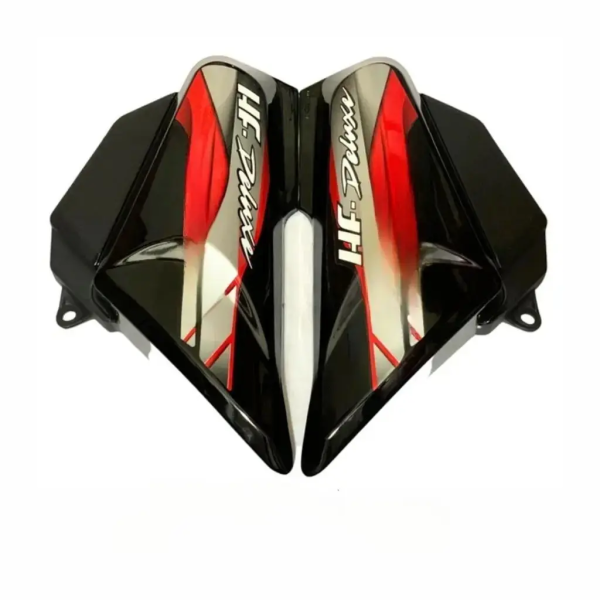 Side Panel for Hero CD 100 Deluxe | HF 100 Deluxe | 2019 Model | Type2 | Black & Red Colour