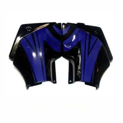 Side Panel for Hero Passion | Alloy Wheel | Black & Blue Colour