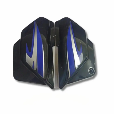 Side Panel for Hero Splendor | 2019 Model | Black & Blue