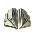 Side Panel for Hero Splendor | Alloy Wheel | Silver & Blue Colour