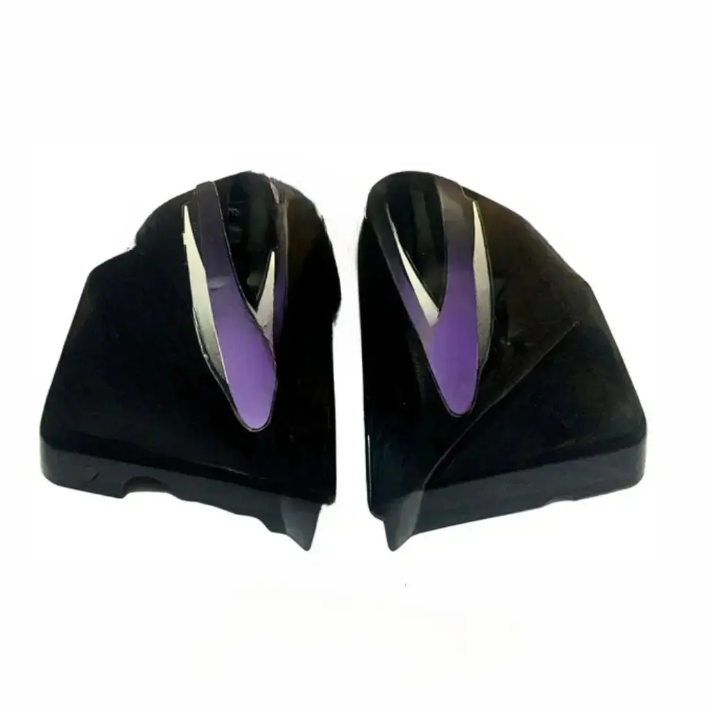 Side Panel for Hero Splendor | New Model | Y2k Black & Purple Colour