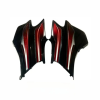 Side Panel for Hero Super Splendor | Type 2 | Type 4 Sticker | Black & Red Colour