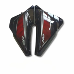 Side Panel for Honda Dream Neo | Type 2 | Black & Red