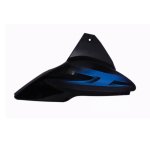 Side Panel / Side Cowl Set Fit For Bajaj Discover 135Cc Black (Blue Sticker)