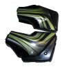Side Panel / Side Cowl Set Fit For Black/Green Sticker For Green Bike