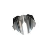 Side Panel / Side Cowl Set Fit For Hero Glamour Latest Cloud Silver For Black Bike