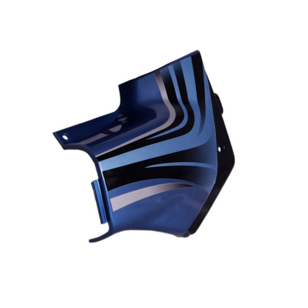 Side Panel / Side Cowl Set Fit For Hero Passion Pro Forest Blue For Black Bike