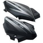 Side Panel / Side Cowl Set Fit For Hero Splendor NXG Latest Black (Silver Sticker)