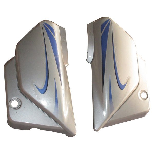 Side Panel / Side Cowl Set Fit For Hero Splendor Plus Cloud Silver