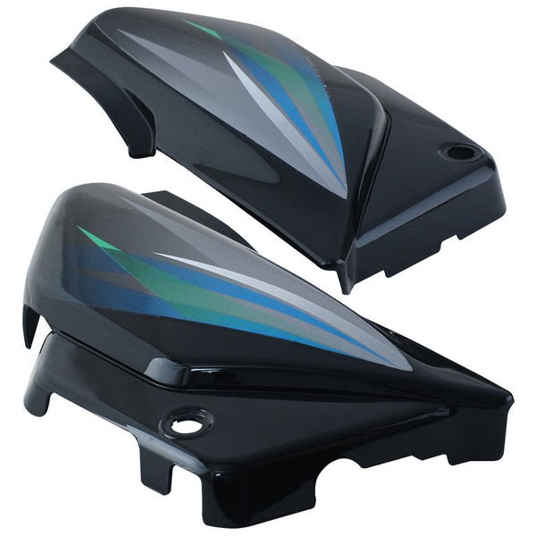 Side Panel Side Cowl Set Fit For Hero Splendor Pro (black Alloy