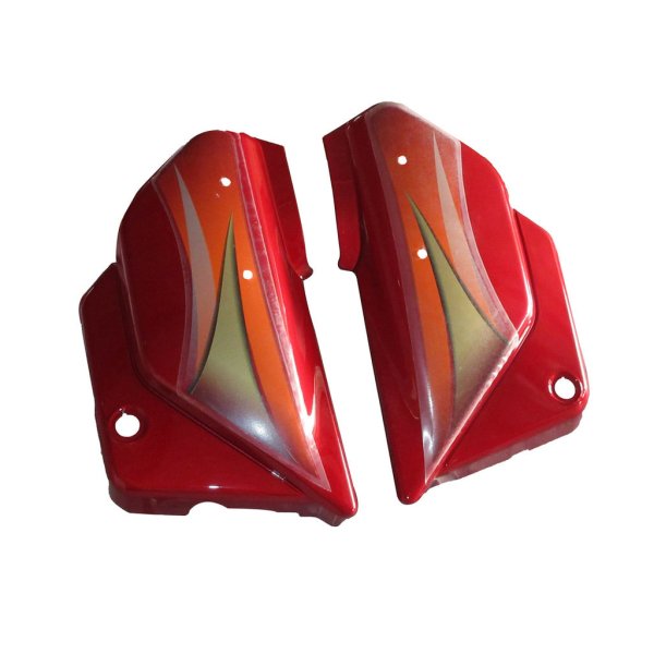 Side Panel / Side Cowl Set Fit For Hero Splendor Pro Candy Blazing Red