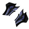 Side Panel / Side Cowl Set Fit For Hero Super Splendor i3s Black/ Purple