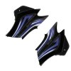 Side Panel / Side Cowl Set Fit For Hero Super Splendor i3s Black/ Purple