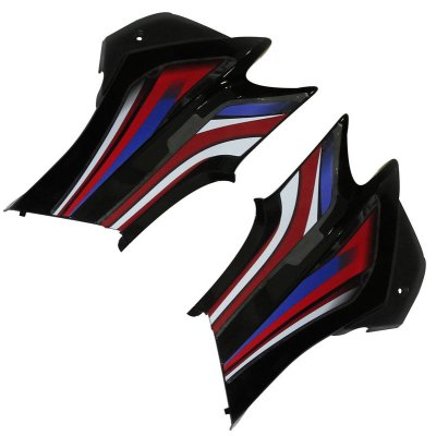 Side Panel / Side Cowl Set Fit For Hero Super Splendor i3s Black/ Red