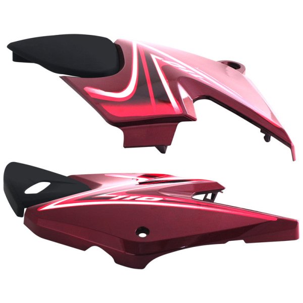 Side Panel / Side Cowl Set Fit For Honda Dream Yuga Alpha Red