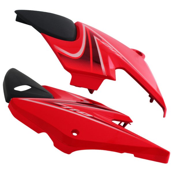 Side Panel / Side Cowl Set Fit For Honda Dream Yuga New Model Sports Red