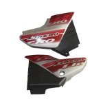 Side Panel / Side Cowl Set Fit For Yamaha Libero G5 Boon Silver(Red Sticker) For Red Bike