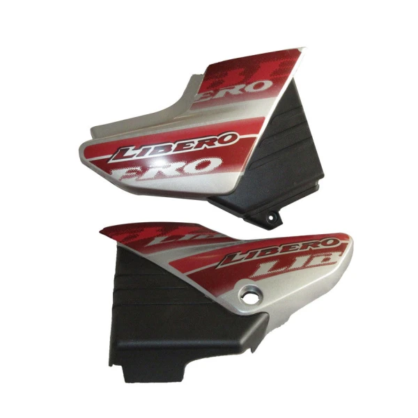 Side Panel / Side Cowl Set Fit For Yamaha Libero G5 Boon Silver(Red Sticker) For Red Bike