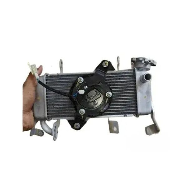 Yamaha R15 v3 radiator with fan assembly