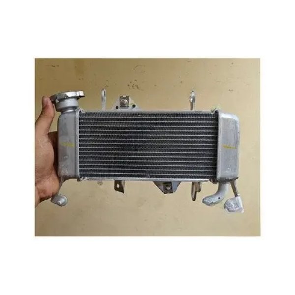 Yamaha R15 v3 radiator with fan assembly