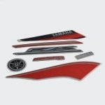 Stckr Set FZS T1 [Slvr Tank-Red] (NAH0511)