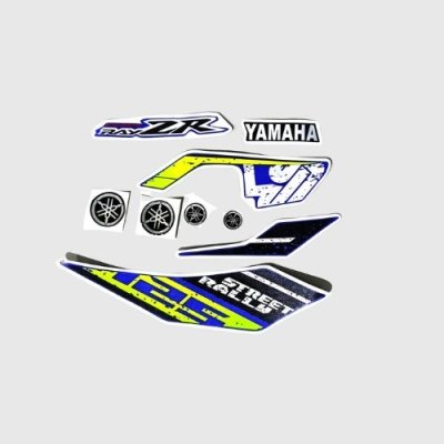 Stckr Set Ray ZR 125 Street Rally [2020] Mettalic Blue (NAH0830)