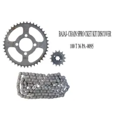 Bajaj Chain Sprocket Kit Discover 100t