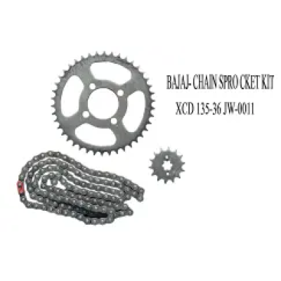 Bajaj Chain Sprocket Kit Xcd135