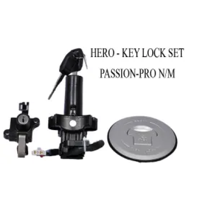 Hero Key Lock Set Passion Pro New Model
