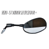 Hero Side View Mirror Left Hand Splendor