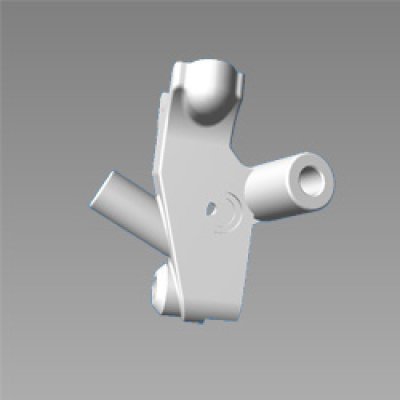 Bracket Handel Lever (Left Yoke) For Karizma ZMR | Hero