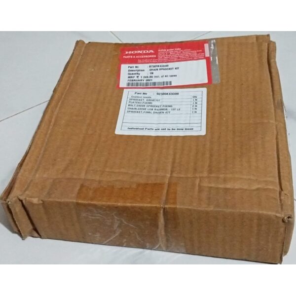 Chain Sprocket Kit For Honda Cbf Stunner