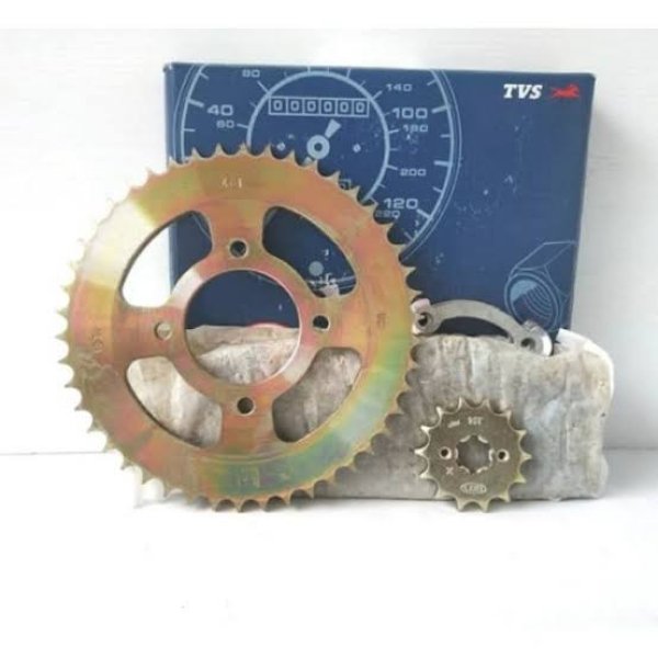 Chain Sprockets Kit For TVS Radeon