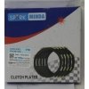Clutch Plates Set Of 4 For Honda Dream Yuga HET | Neo HET | Livo | CD 110 HET | Spark Minda