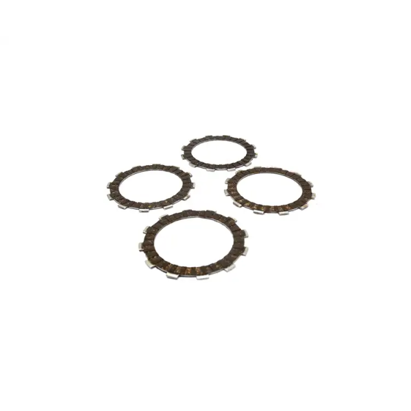 Clutch Plates Set of 4 For Suzuki Heat | Zeus | Hayate | Spark Minda