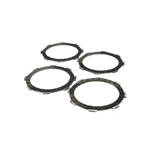 Clutch Plates Set of 4 For TVS Victor New Model | Star City Plus | Phoenix | Spark Minda